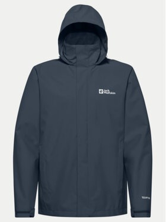 Jack Wolfskin Kurtka outdoor Trailtime 2l A63903 Granatowy Regular Fit