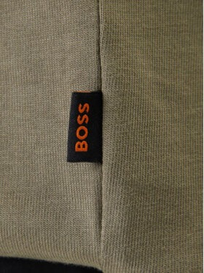 BOSS T-Shirt Te_Wagon 50546958 Zielony Relaxed Fit