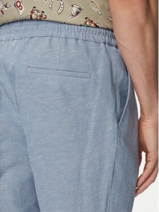 HUGO Spodnie materiałowe Getlin 50559695 Niebieski Slim Fit