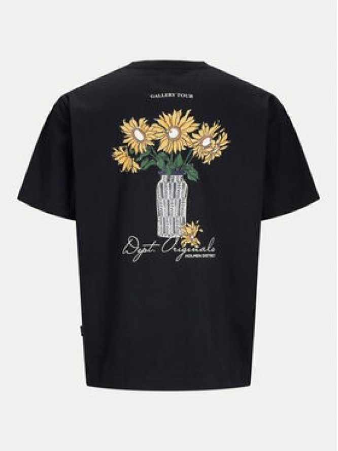 Jack & Jones T-Shirt Islington 12273015 Czarny Loose Fit