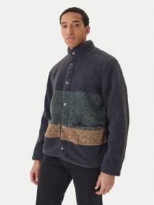 RVCA Kurtka przejściowa EVYFT00108 Granatowy Regular Fit