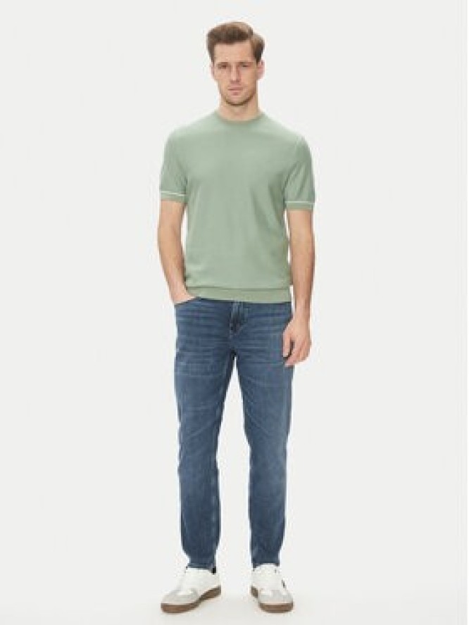 BOSS T-Shirt Jianfranco 50537642 Zielony Regular Fit