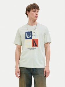 Jack & Jones T-Shirt Canggu 12277220 Zielony Regular Fit
