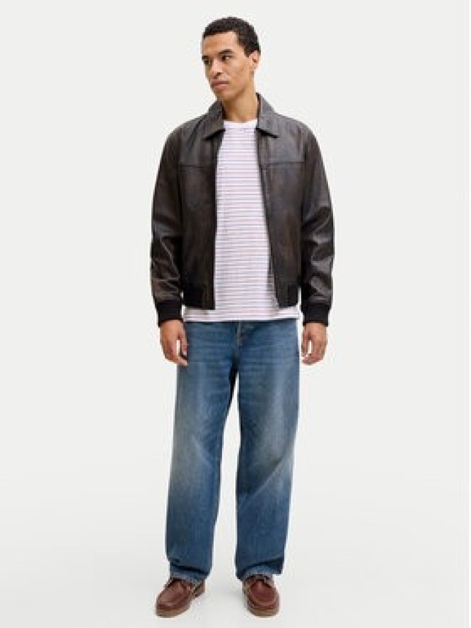 Jack & Jones Jeansy Eddie 12290185 Niebieski Baggy Fit