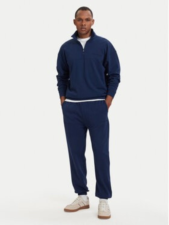 Tommy Hilfiger Bluza Essential UM0UM03909 Granatowy Regular Fit