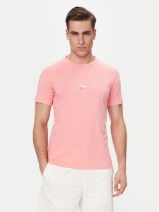 BOSS T-Shirt 50517970 Różowy jasny Slim Fit