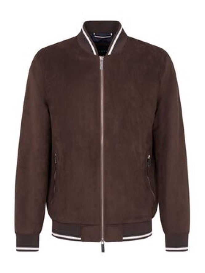 Bugatti Bluza 777300-71018 D Brązowy Regular Fit