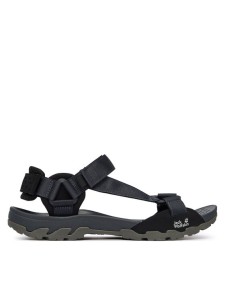 Jack Wolfskin Sandały Ridge A65589 Czarny