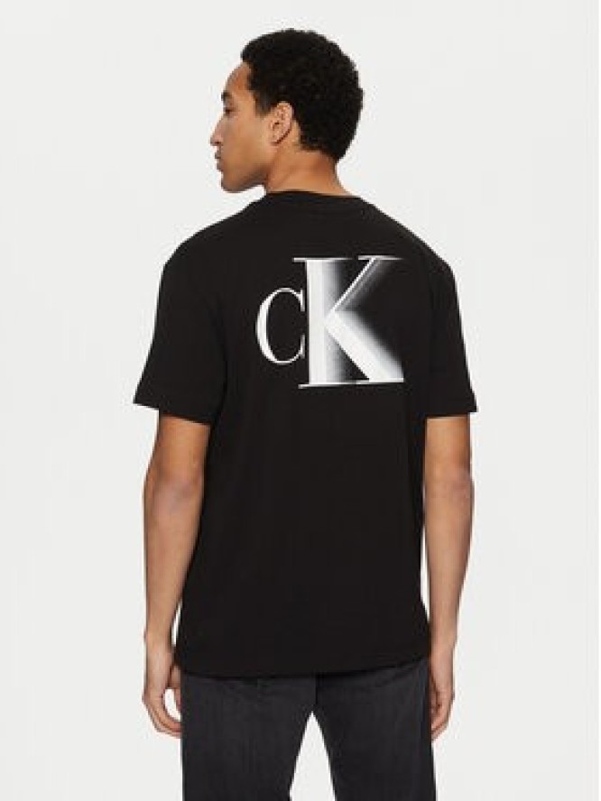 Calvin Klein Jeans T-Shirt J30J327475 Czarny Regular Fit