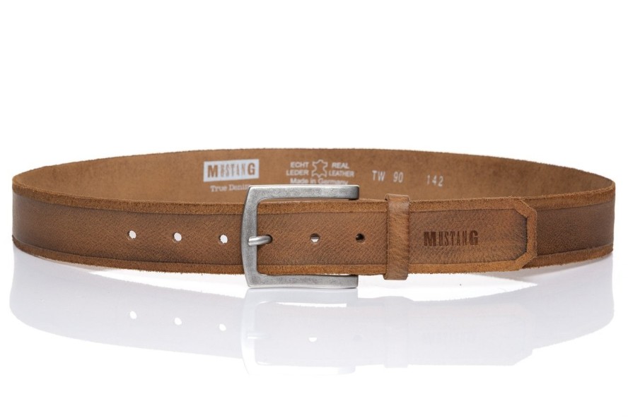 MUSTANG PASEK SKÓRZANY SOPO-MUS142 645 40mm Ledergürtel (RO40-2626A)