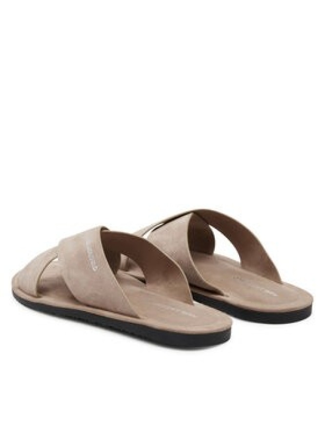 KARL LAGERFELD Klapki Kastor III KL70214 Beżowy