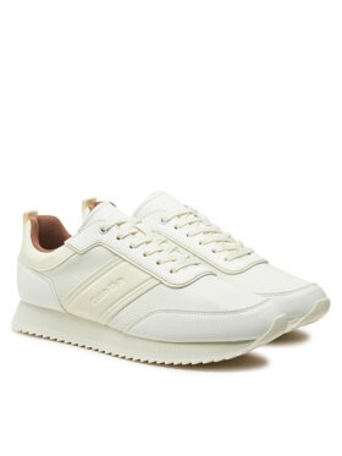 Calvin Klein Sneakersy Low Top Lace Up Logo Lth HM0HM01654 Biały