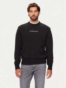 Guess Jeans Sweter M4BR31 Z3HM1 Czarny Regular Fit