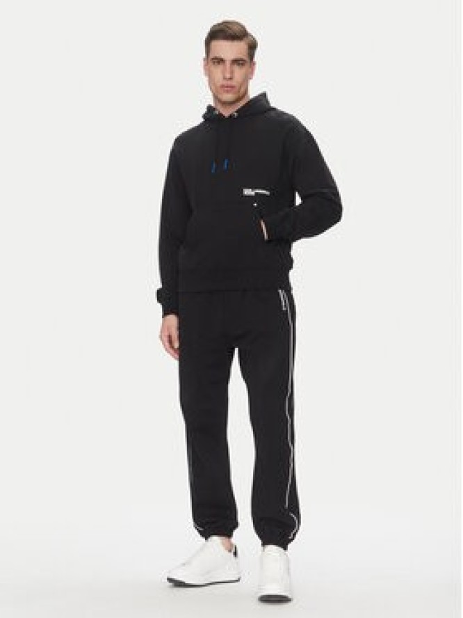 Karl Lagerfeld Jeans Bluza A2M20030 Czarny Relaxed Fit