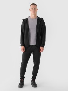 4F Spodnie treningowe szybkoschnące męskie 4F x Robert Lewandowski - czarne S