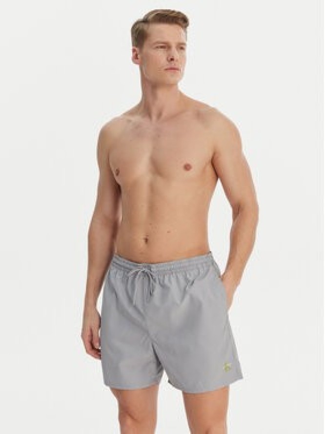 Calvin Klein Swimwear Szorty kąpielowe LV00N61045 Szary