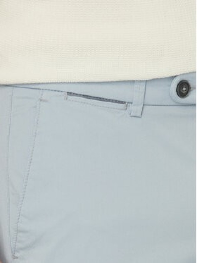 Bugatti Chinosy 4220-16301E Niebieski jasny Regular Fit