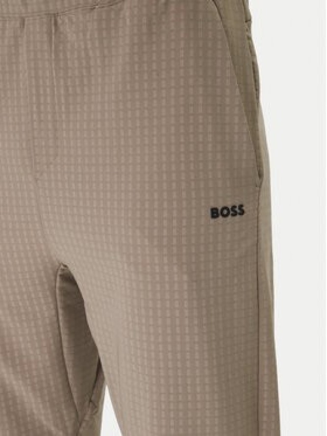 BOSS Spodnie materiałowe Terrace 50558503 Beżowy Tapered Fit