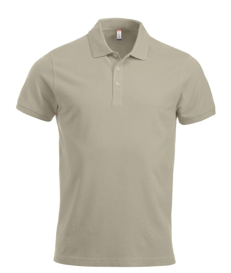 clique Classic Lincoln S/S koszulka polo męska bawełniana, nowoczesny krój –