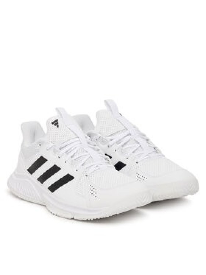 adidas Buty halowe Court Flight Indoor Shoes JR9576 Biały