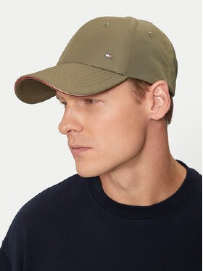 Tommy Hilfiger Czapka z daszkiem Corp 6 Panel AM0AM13336 Zielony
