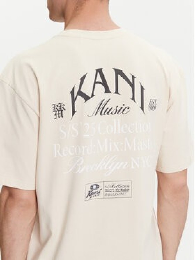 Karl Kani T-Shirt PD00005333 Beżowy Relaxed Fit
