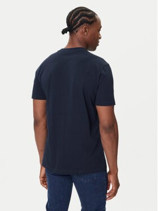 BOSS T-Shirt Te_Wheel 50546381 Granatowy Regular Fit