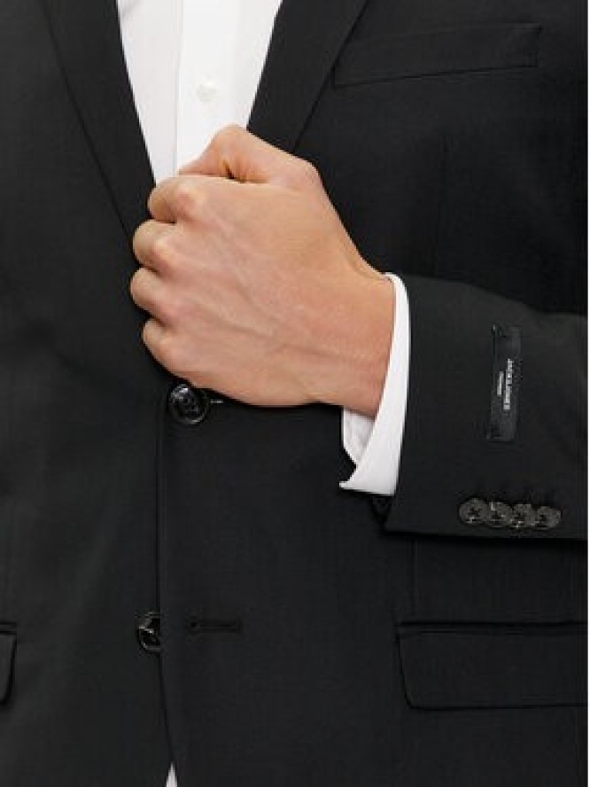 Jack & Jones Garnitur Solaris 12148166 Czarny Super Slim Fit