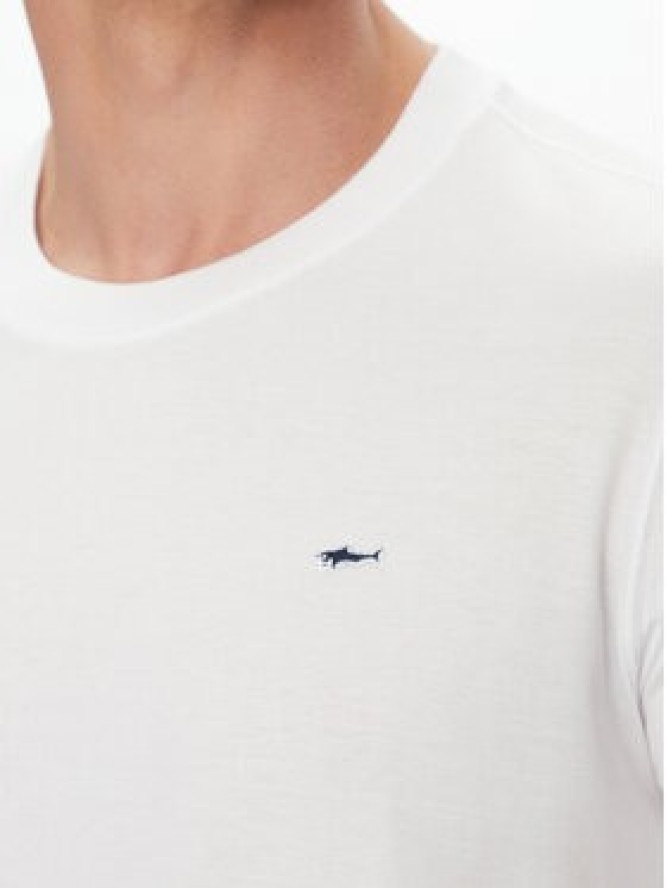Paul&Shark T-Shirt C0P1092 Biały Regular Fit