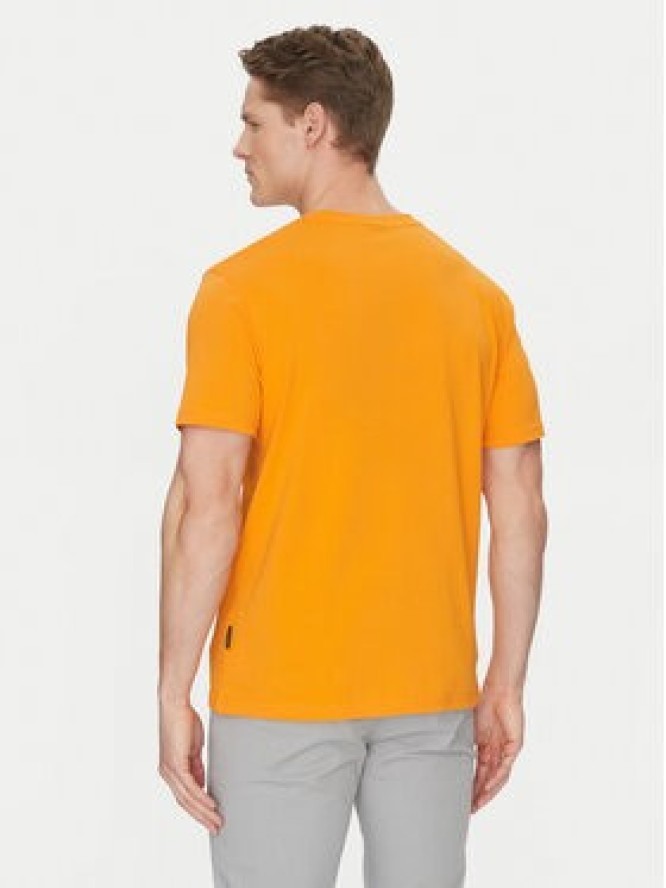 Napapijri T-Shirt Salis NP0A4H8D Pomarańczowy Regular Fit