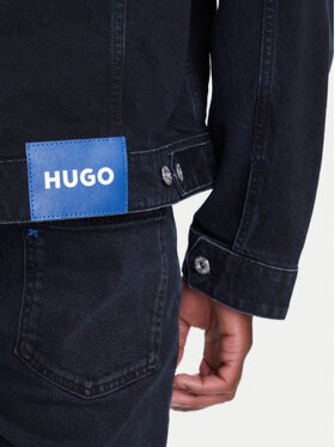 HUGO Kurtka jeansowa Dex 50541714 Granatowy Regular Fit