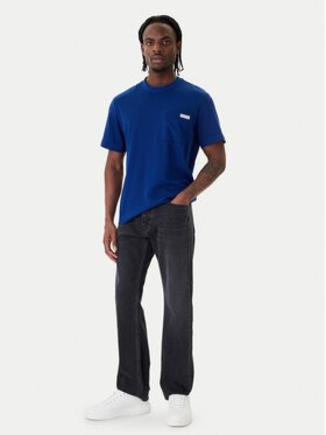 Calvin Klein Jeans T-Shirt LV04RF280G Niebieski Regular Fit