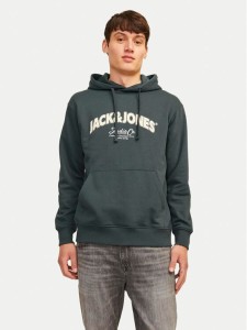Jack & Jones Bluza Bronx 12262919 Zielony Regular Fit
