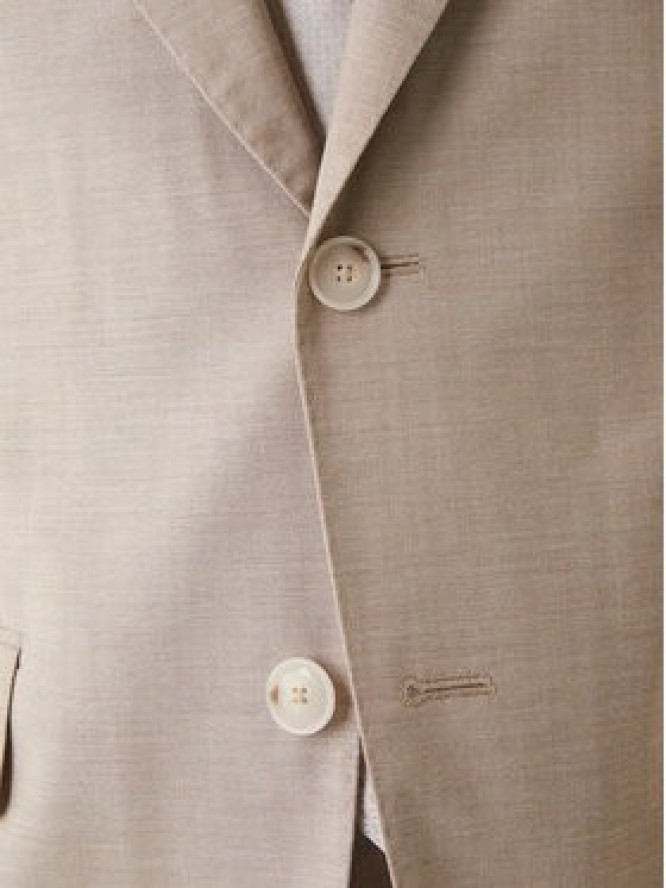 BOSS Garnitur Huge 50557273 Beżowy Regular Fit