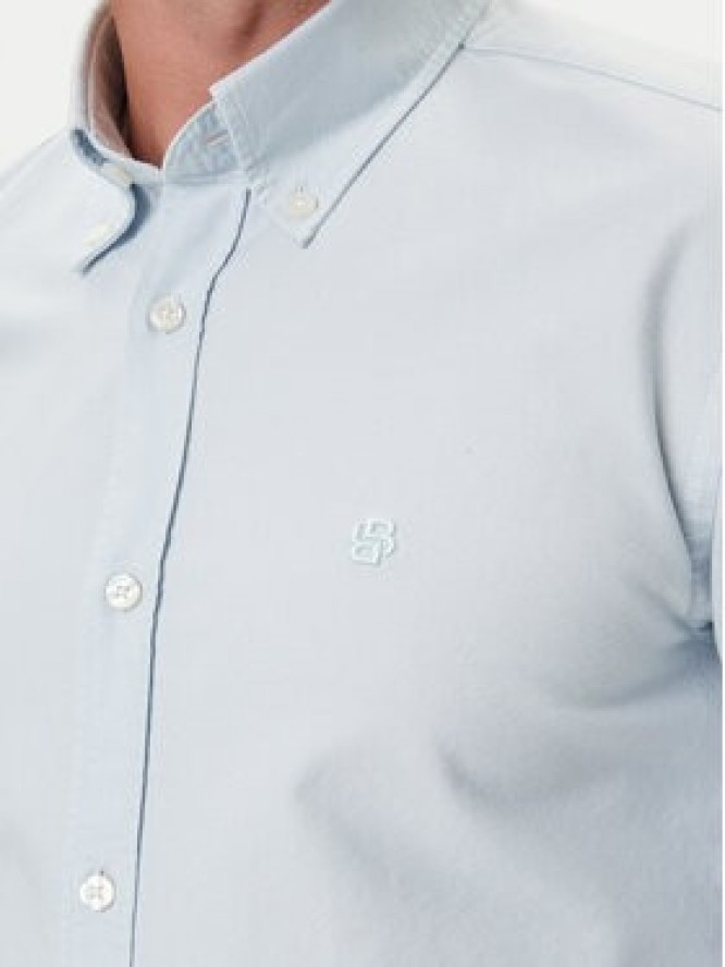 BOSS Koszula H-Roan 50544917 Błękitny Slim Fit