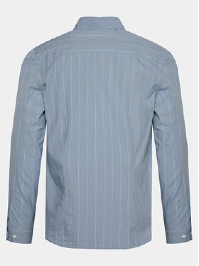 Sisley Koszula 5B8SSQ03A Niebieski Regular Fit