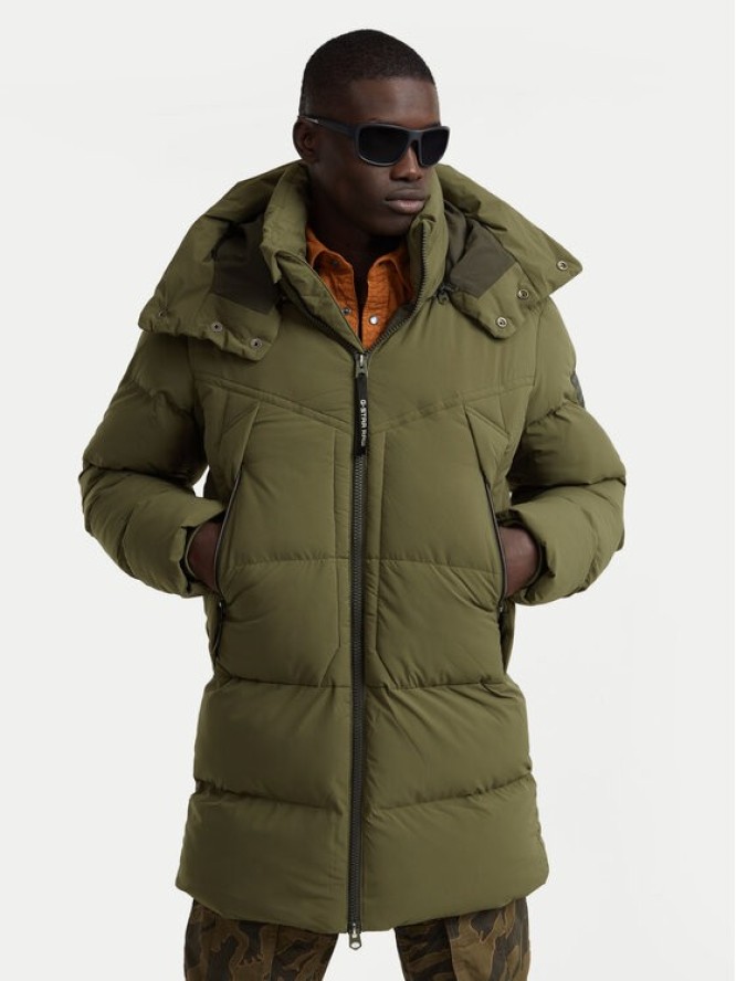 G-Star Raw Kurtka zimowa G- Whistler D25347-D518 Zielony Regular Fit