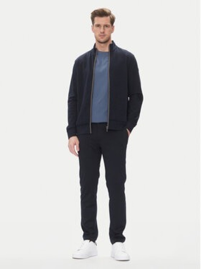 Bugatti Bluza 8750 75170C Granatowy Regular Fit