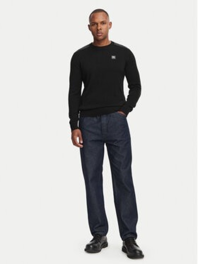KARL LAGERFELD Sweter 655029 561398 Czarny Slim Fit