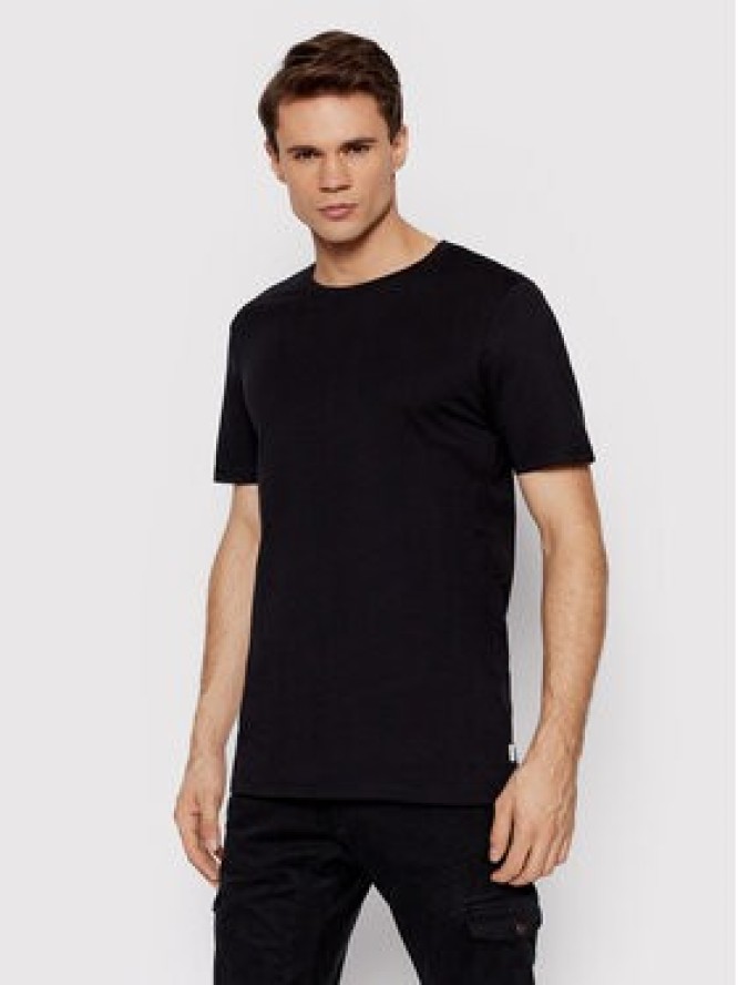 Jack & Jones Komplet t-shirtów Basic Crew Neck 12133913 Czarny Regular Fit