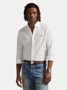 Polo Ralph Lauren Koszula 710979488003 Biały Regular Fit