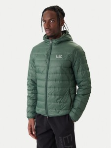 EA7 Emporio Armani Kurtka puchowa 8NPB24 PNGPZ U7260 Zielony Regular Fit