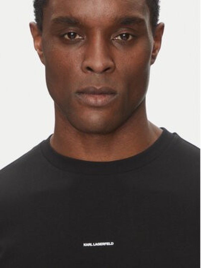 KARL LAGERFELD T-Shirt 755030 552235 Czarny Regular Fit