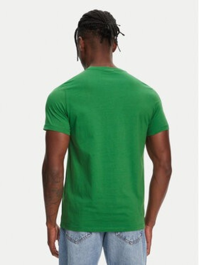 Robe di Kappa T-Shirt Luc 611187W Zielony Regular Fit