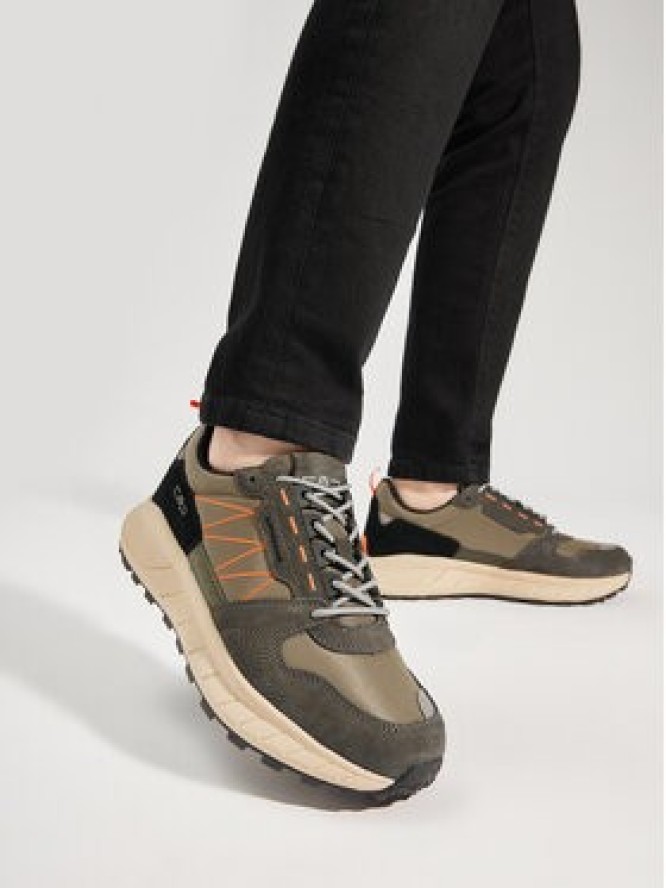 CMP Sneakersy Tykal Lifestyle 3Q89437 Brązowy