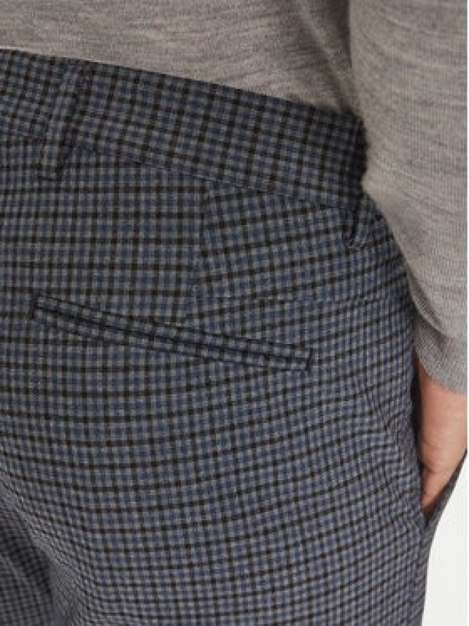 Liu Jo Spodnie materiałowe QF4243 T2678 Granatowy Regular Fit