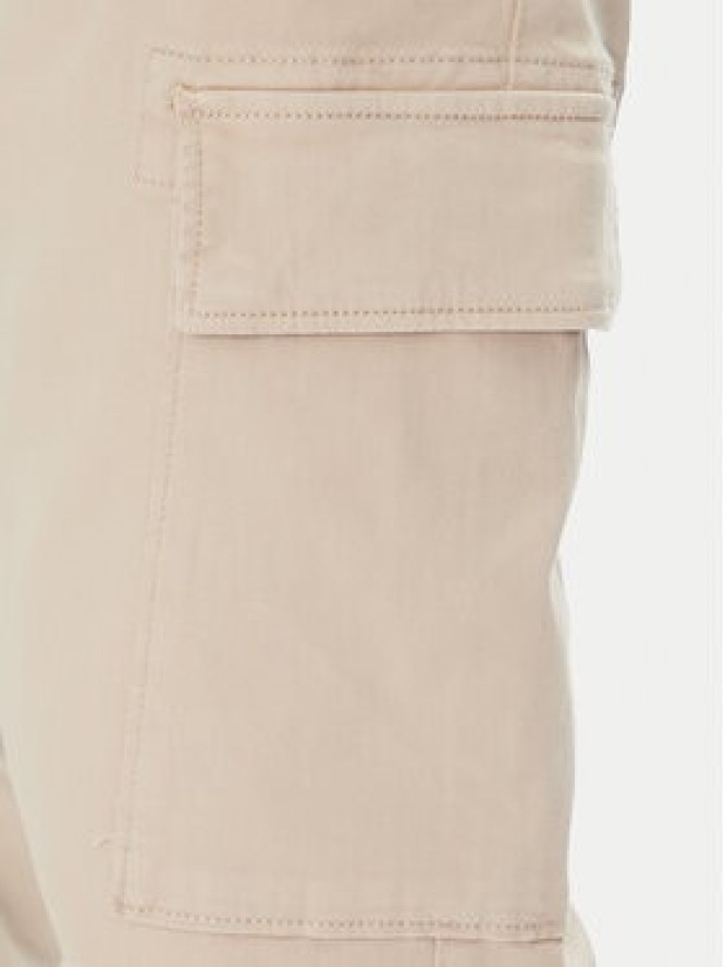 Pepe Jeans Spodnie materiałowe PM211907 Beżowy Slim Fit