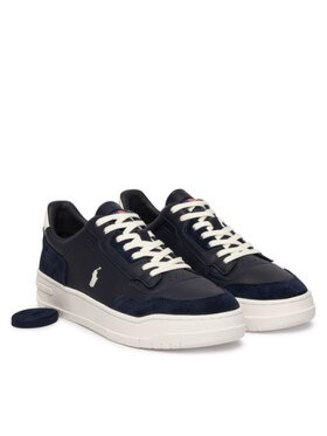 Polo Ralph Lauren Sneakersy 809P07527003 Granatowy