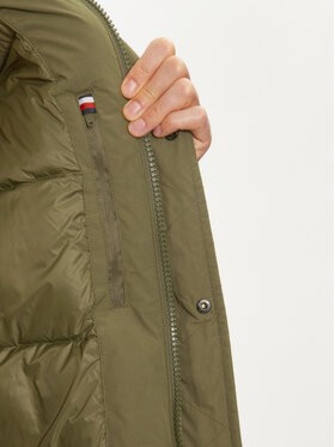 Tommy Hilfiger Kurtka puchowa Rockie MW0MW36595 Khaki Regular Fit