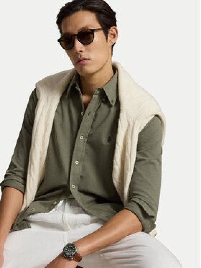 Polo Ralph Lauren Koszula 710654408504 Khaki Regular Fit